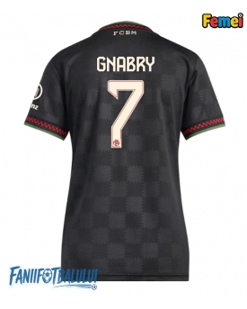 Bayern Munich Serge Gnabry #7 Tricou Fotbal Replică 2025-26 Femei Treilea